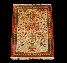 Load image into Gallery viewer, Silk Tappeto Carpet Alfombra Rug Tapiet 73x58 CM
