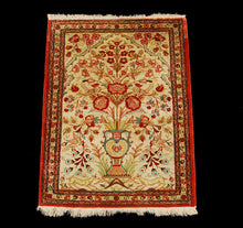 Lade das Bild in den Galerie-Viewer, Silk Tappeto Carpet Alfombra Rug Tapiet 73x58 CM
