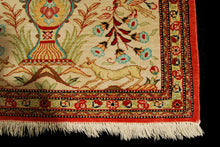 Load image into Gallery viewer, Silk Tappeto Carpet Alfombra Rug Tapiet 73x58 CM
