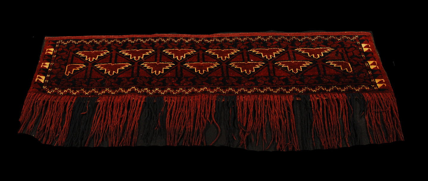 Original Hand Made Rustic Kilim / Cicim 150x37 CM