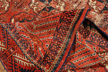 Carica l'immagine nel visualizzatore di Gallery, Hand made Antique Bukara/ Bukara Vintage/Tekke/Yomut Caucasic Carpets 340x240 CM
