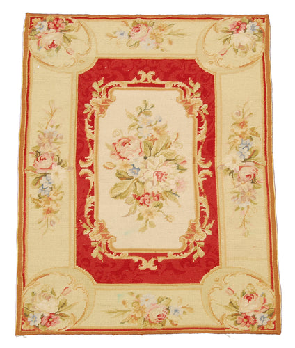 Arazzo / Aubusson Pekin / Needl Point (Hand Made) 92x61 CM