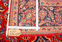 Load image into Gallery viewer, 230x135 CM Rectangular Hand knotted carpet Original Red Colors

