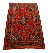 Load image into Gallery viewer, 230x135 CM Rectangular Hand knotted carpet Original Red Colors
