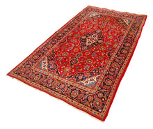 Load image into Gallery viewer, 230x135 CM Rectangular Hand knotted carpet Original Red Colors
