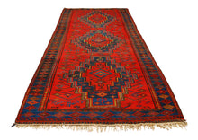 Carica l'immagine nel visualizzatore di Gallery, Authentic original hand knotted carpet Afgano 305x145 CM
