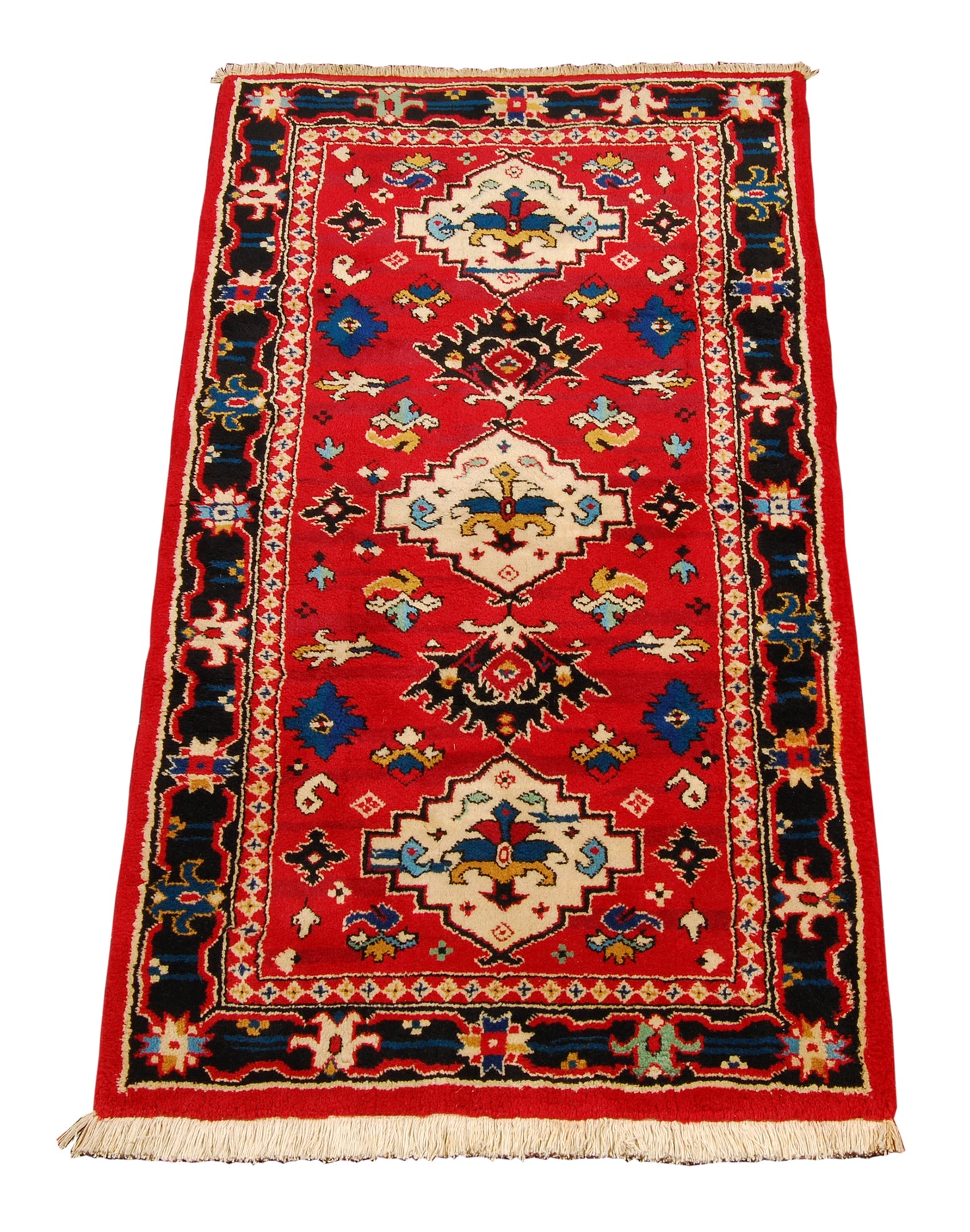 Authentic original hand knotted carpet 175x90 CM