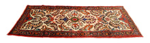 Load image into Gallery viewer, Authentic original hand knotted carpet 195x78 CM
