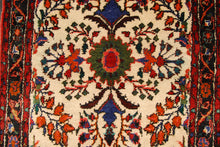 Load image into Gallery viewer, Authentic original hand knotted carpet 195x78 CM
