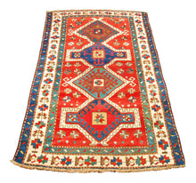 Carica l&#39;immagine nel visualizzatore di Gallery, CM 170x98 Hand made Antique Kazak / Shirvan Caucasic Carpets 
