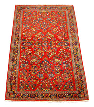 Load image into Gallery viewer, Authentic original hand knotted carpet  CM 200x122
