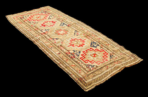 Hand made Antique Carpets Rugs karabak / CM 240x107