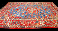 Load image into Gallery viewer, Authentic original hand knotted carpet 370x265 CM
