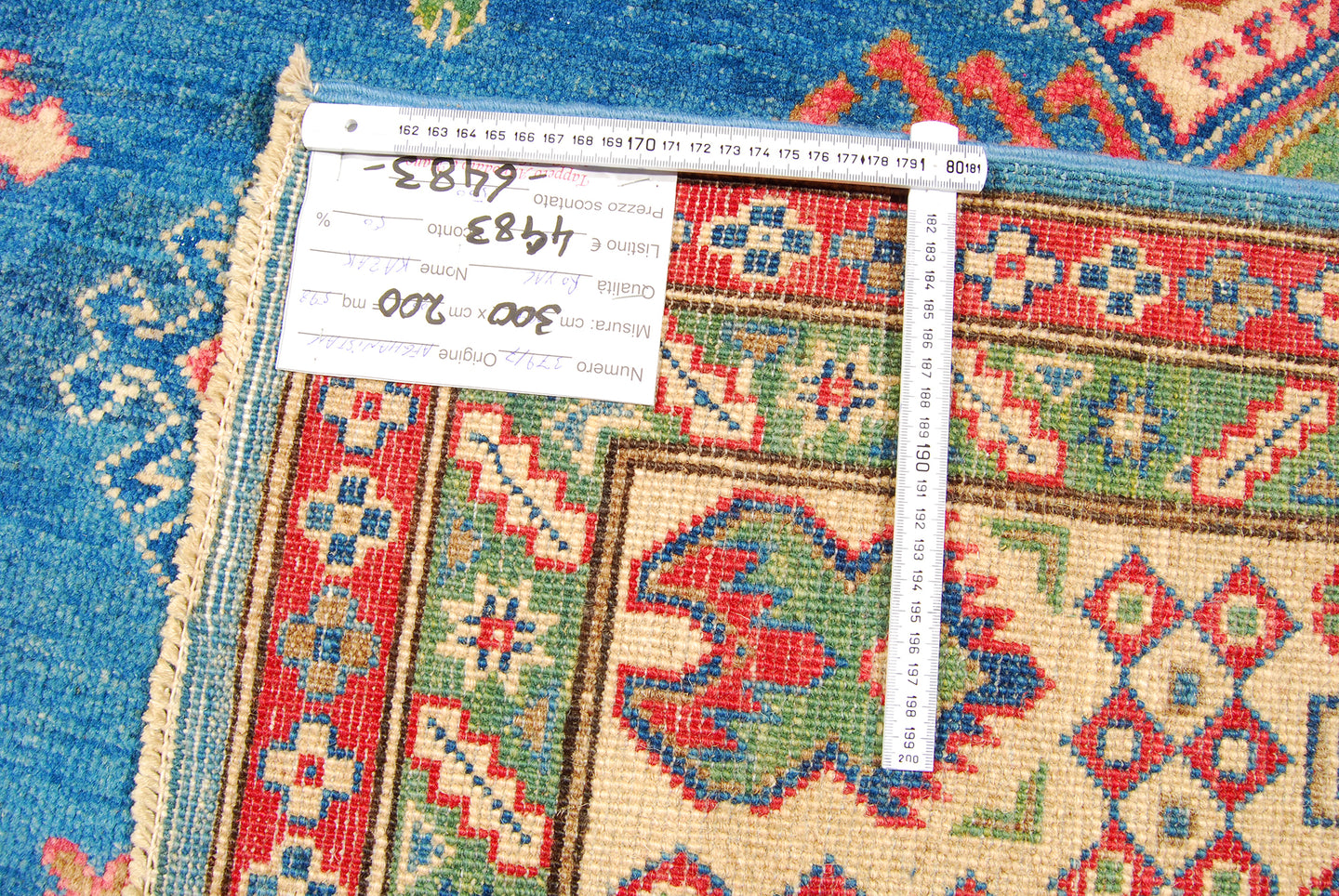 Hand knotted carpet Ghazni / Chubi -  CM 300x200