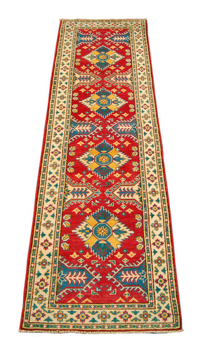Hand knotted carpet Ghazni / Chubi -  Passatoia CM 300x80