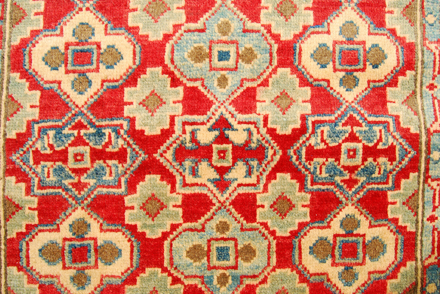 Hand knotted carpet Ghazni / Chubi -  243x81 CM