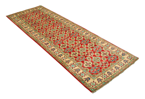 Hand knotted carpet Ghazni / Chubi -  243x81 CM