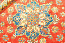 Carica l'immagine nel visualizzatore di Gallery, Hand knotted carpet Ghazni / Chubi Red Colors - 286x210 CM
