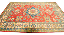 Carica l'immagine nel visualizzatore di Gallery, Hand knotted carpet Ghazni / Chubi Red Colors - 286x210 CM
