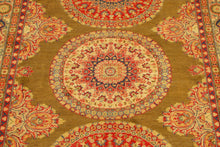Lade das Bild in den Galerie-Viewer, 300x200 CM Hand knotted carpet Ghazni / Chubi - Olives Colors 
