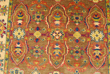Lade das Bild in den Galerie-Viewer, Hand knotted carpet Ghazni / Chubi - Brown CM 185x120
