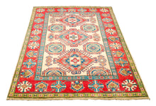 Carica l&#39;immagine nel visualizzatore di Gallery, Hand knotted carpet Ghazni / Chubi - Beige CM 190x147
