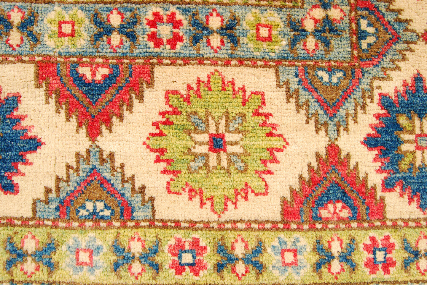 Hand knotted carpet Ghazni / Chubi - Red Colors CM 205x150