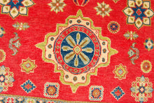 Carica l&#39;immagine nel visualizzatore di Gallery, Hand knotted carpet Ghazni / Chubi - Red Colors CM 205x150
