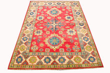 Carica l&#39;immagine nel visualizzatore di Gallery, Hand knotted carpet Ghazni / Chubi - Red Colors CM 205x150
