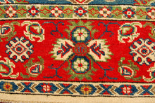 Carica l'immagine nel visualizzatore di Gallery, Hand knotted carpet Ghazni / Chubi Beige / Red 200x155 CM
