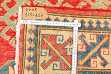 Lade das Bild in den Galerie-Viewer, Hand knotted carpet Ghazni / Chubi Red Colors 165x117 CM
