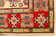Load image into Gallery viewer, Rectangular Hand knotted carpet Ghazni / Chubi - Beige / Red Colors 185x120 CM
