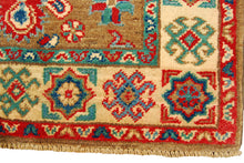 Carica l'immagine nel visualizzatore di Gallery, Rectangular Hand knotted carpet Ghazni Chubi Brown Colors 123x78 CM
