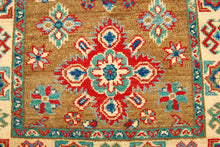 Carica l'immagine nel visualizzatore di Gallery, Rectangular Hand knotted carpet Ghazni Chubi Brown Colors 123x78 CM
