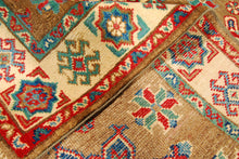 Carica l'immagine nel visualizzatore di Gallery, Rectangular Hand knotted carpet Ghazni Chubi Brown Colors 123x78 CM
