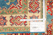 Lade das Bild in den Galerie-Viewer, Rectangular Hand knotted carpet Ghazni Chubi Colors Green 147x97 CM
