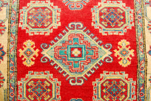 Carica l&#39;immagine nel visualizzatore di Gallery, Rectangular Hand knotted carpet Ghazni Chubi Red Colors 146x100CM
