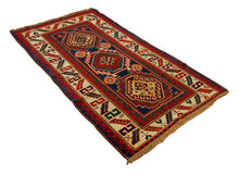 Carica l&#39;immagine nel visualizzatore di Gallery, Hand made Antique Kazak / Shirvan Caucasic Carpets CM 190x103
