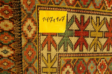 Carica l&#39;immagine nel visualizzatore di Gallery, Hand made Antique Kazak / Shirvan Caucasic Carpets CM 147x107
