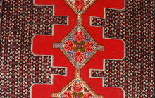 Load image into Gallery viewer, Authentic original hand knotted carpet 266x85 CM
