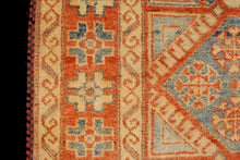Carica l'immagine nel visualizzatore di Gallery, Hand knotted carpet Ghazni / Uzbek / Kazak -  270x80 CM
