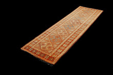 Lade das Bild in den Galerie-Viewer, Hand knotted carpet Ghazni / Uzbek / Kazak -  270x80 CM
