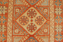 Lade das Bild in den Galerie-Viewer, Hand knotted carpet Ghazni / Uzbek / Kazak -  270x80 CM
