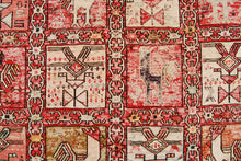 Carica l&#39;immagine nel visualizzatore di Gallery, Authentic original hand knotted carpet kilim varni silk 190x115 CM
