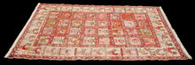 Carica l&#39;immagine nel visualizzatore di Gallery, Authentic original hand knotted carpet kilim varni silk 190x115 CM
