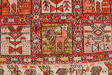 Lade das Bild in den Galerie-Viewer, Authentic original hand knotted carpet kilim varni silk 190x115 CM
