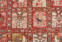 Lade das Bild in den Galerie-Viewer, Authentic original hand knotted carpet kilim varni silk 190x115 CM
