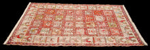 Lade das Bild in den Galerie-Viewer, Authentic original hand knotted carpet kilim varni silk 190x115 CM
