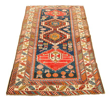 Carica l&#39;immagine nel visualizzatore di Gallery, Hand made Antique Kazak / Shirvan / Caucasic Carpets CM 155x97
