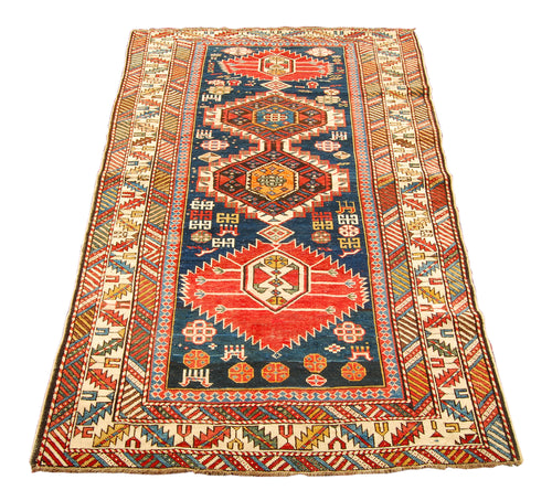 Hand made Antique Kazak / Shirvan / Caucasic Carpets CM 155x97